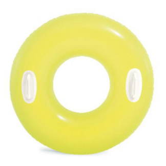 طفاحية نيون مع مسكات - أصفر