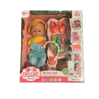 عروسة مع أغراض