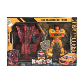 ترانزفورمر أصفر مع قناع