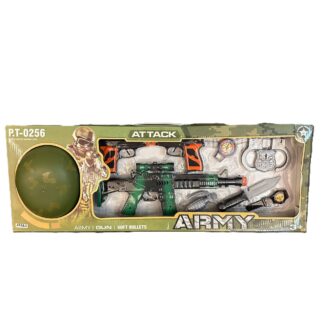 مسدس جيش مع قبعة