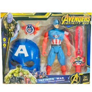 شخصية كبتن اميريكا مع قناع