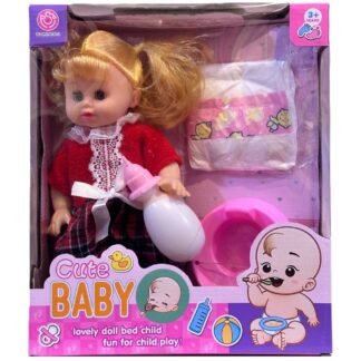 عروسة بامبرز - أحمر